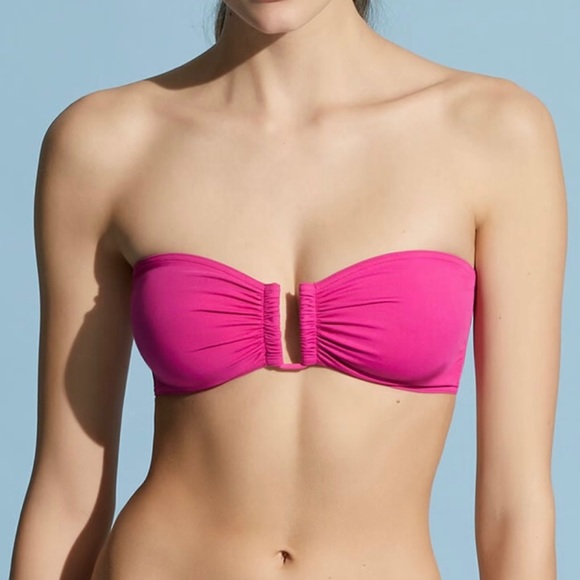 Fuchsia bandeau top size Large - Picture 4 of 15